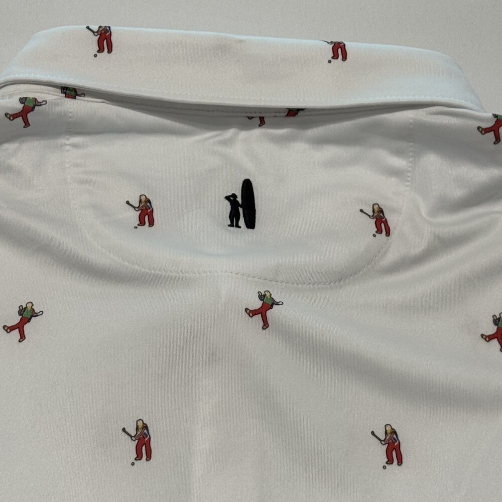 NWOT Large Johnnie-O Dancin Performance Golf Polo Size Men’s XL MSRP $98 - Picture 10 of 10